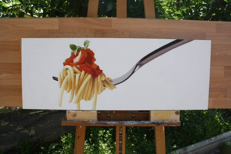 Original Food Painting by Lucia Bergamini