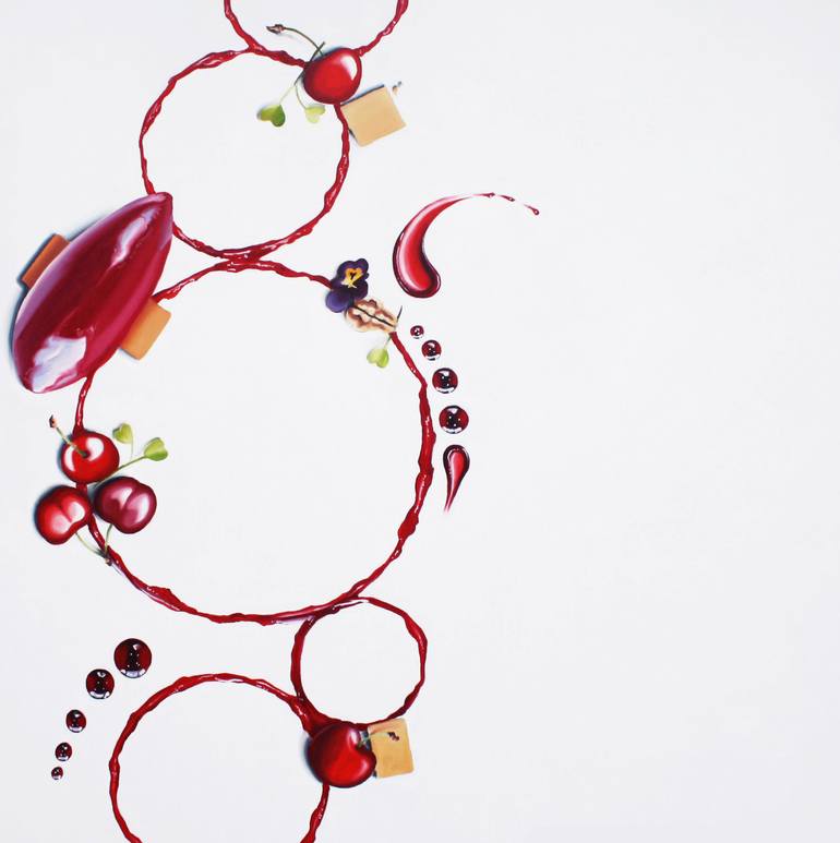 Original Fine Art Food & Drink Paintings by Lucia Bergamini