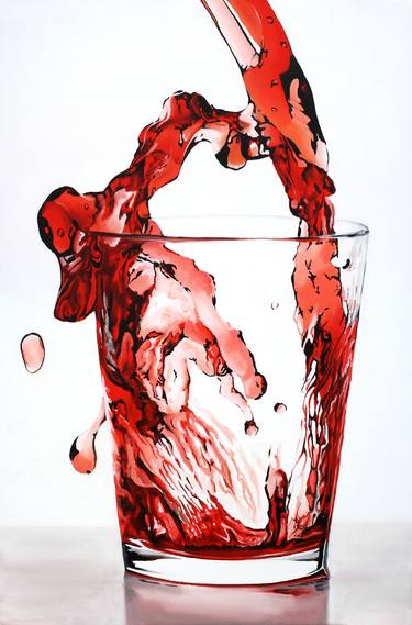 Print of Fine Art Food & Drink Paintings by Lucia Bergamini