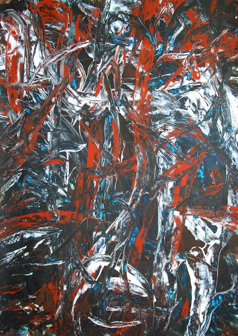 Abstract Painting OF-A421 Painting by Oleg Frolov | Saatchi Art