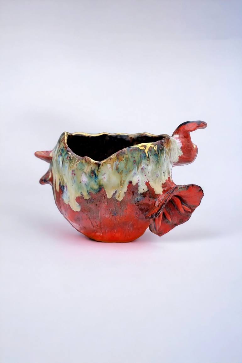 Original Symbolism Water Sculpture by Lera Litvinova