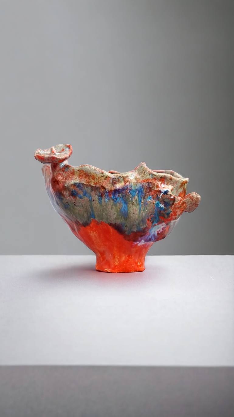 Original Symbolism Water Sculpture by Lera Litvinova