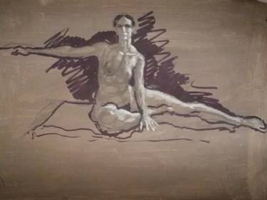 Original Fine Art Nude Drawings by Liam Ryan