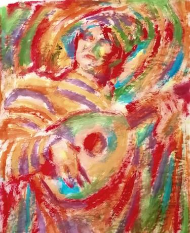 "The Lute Player" Inspired by Franz Hals. thumb