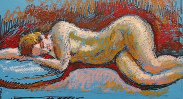 Original Expressionism Nude Paintings by Liam Ryan