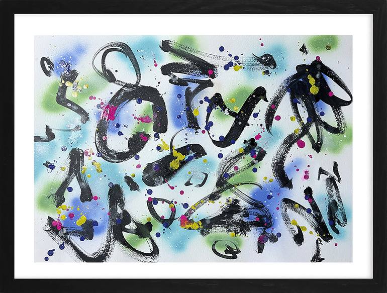 Original Abstract Painting by AKORE artist