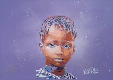 Print of Figurative World Culture Paintings by AKORE artist