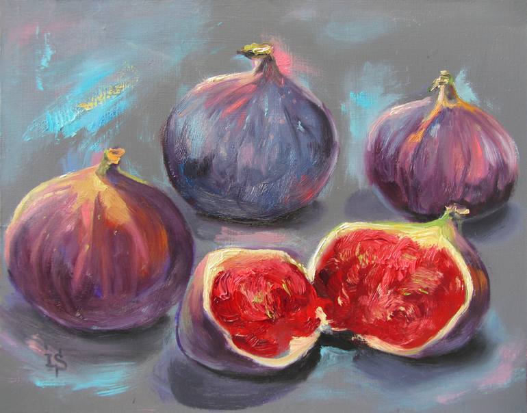 The figs Painting by Irina Sergeyeva Saatchi Art