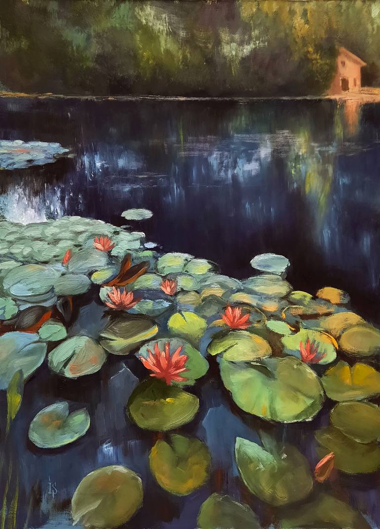 Still waters run deep Painting by Irina Sergeyeva | Saatchi Art