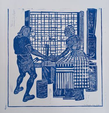 Original Performing Arts Printmaking by Tobias Megerle