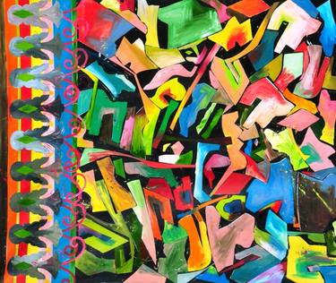 Original Abstract Paintings by Tobias Megerle