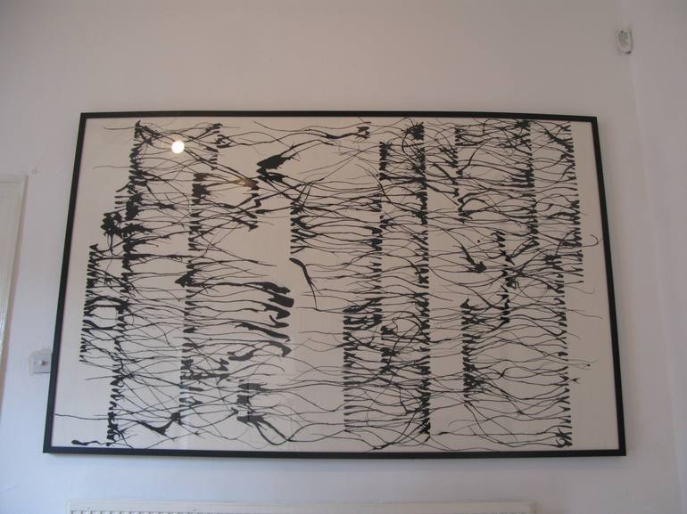 Original Conceptual Abstract Drawing by Denise Mccabe