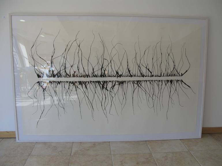 Original Conceptual Abstract Drawing by Denise McCabe