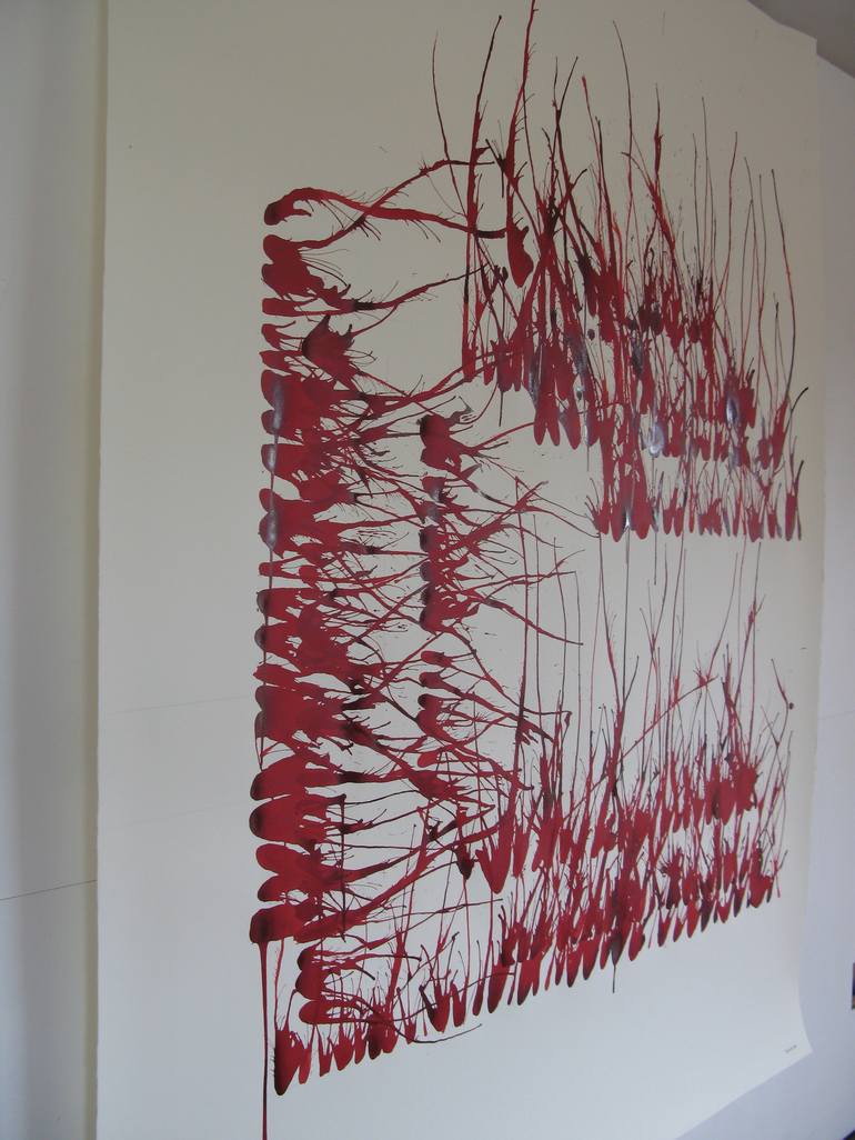 Original Conceptual Abstract Drawing by Denise Mccabe