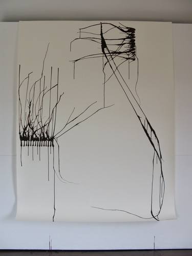 Original Abstract Expressionism Abstract Drawings by Denise McCabe