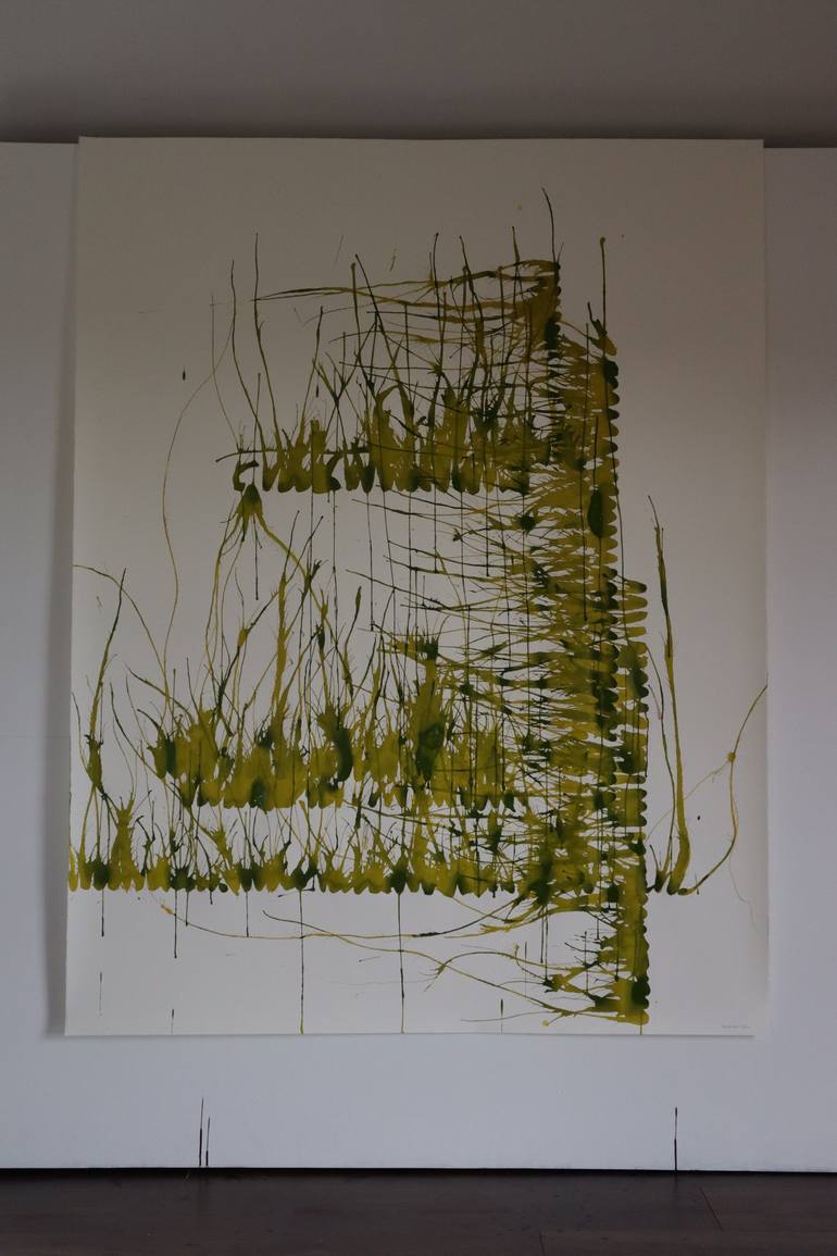 Original Conceptual Abstract Drawing by Denise McCabe