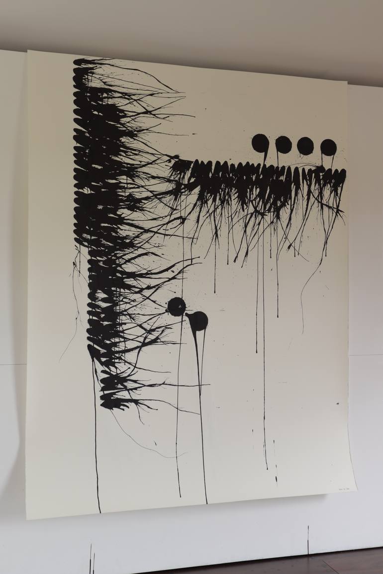 Original Conceptual Abstract Drawing by Denise Mccabe