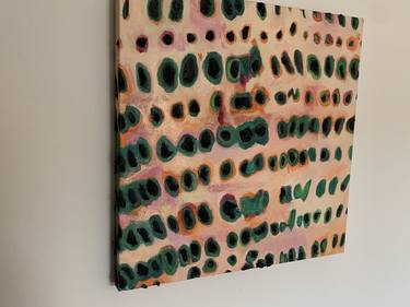 Leopard Cone Seashell abstract painting thumb