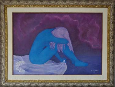 Original Surrealism Women Paintings by Siham Sabagh