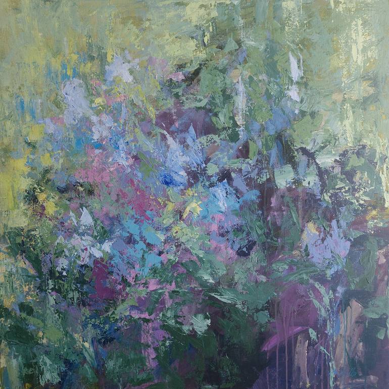 A song of my garden Painting by Katia Solodka | Saatchi Art