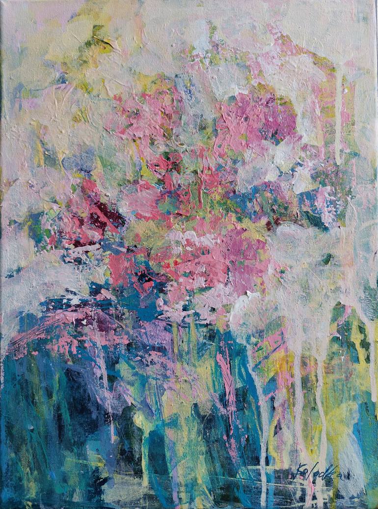 Stolen spring 13 Painting by Katia Solodka | Saatchi Art