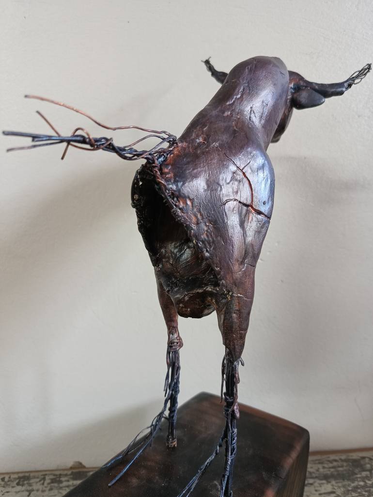 Original Animal Sculpture by Cynthia Saenz Sancho