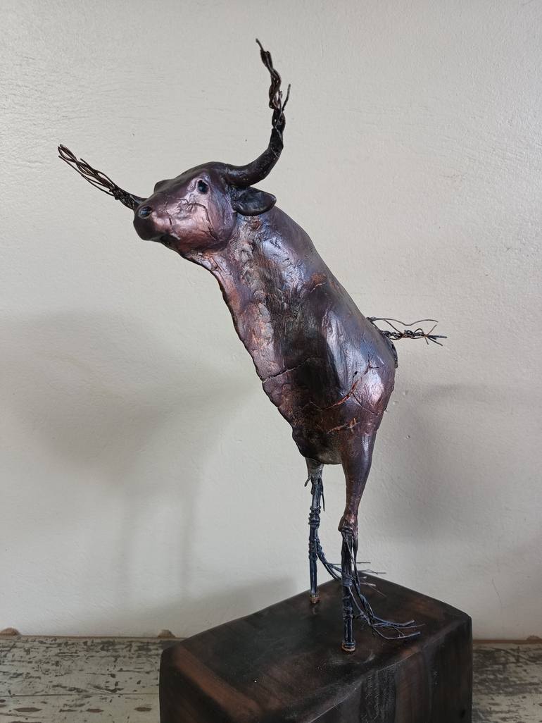 Original 3d Sculpture Animal Sculpture by Cynthia Saenz Sancho