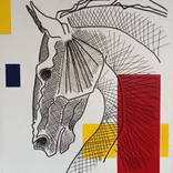 Horse between the Lines by Cynthia Saenz Sancho