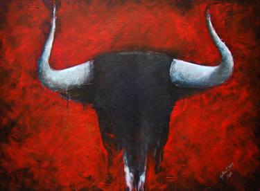 Original Figurative Animal Paintings by Cynthia Saenz Sancho