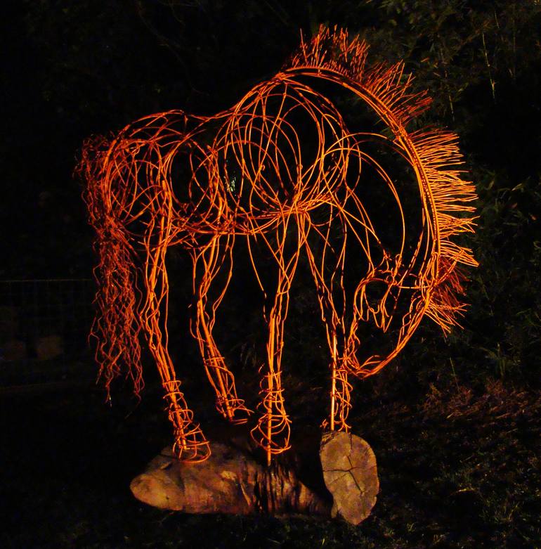 Original sculpture Horse Sculpture by Cynthia Saenz Sancho