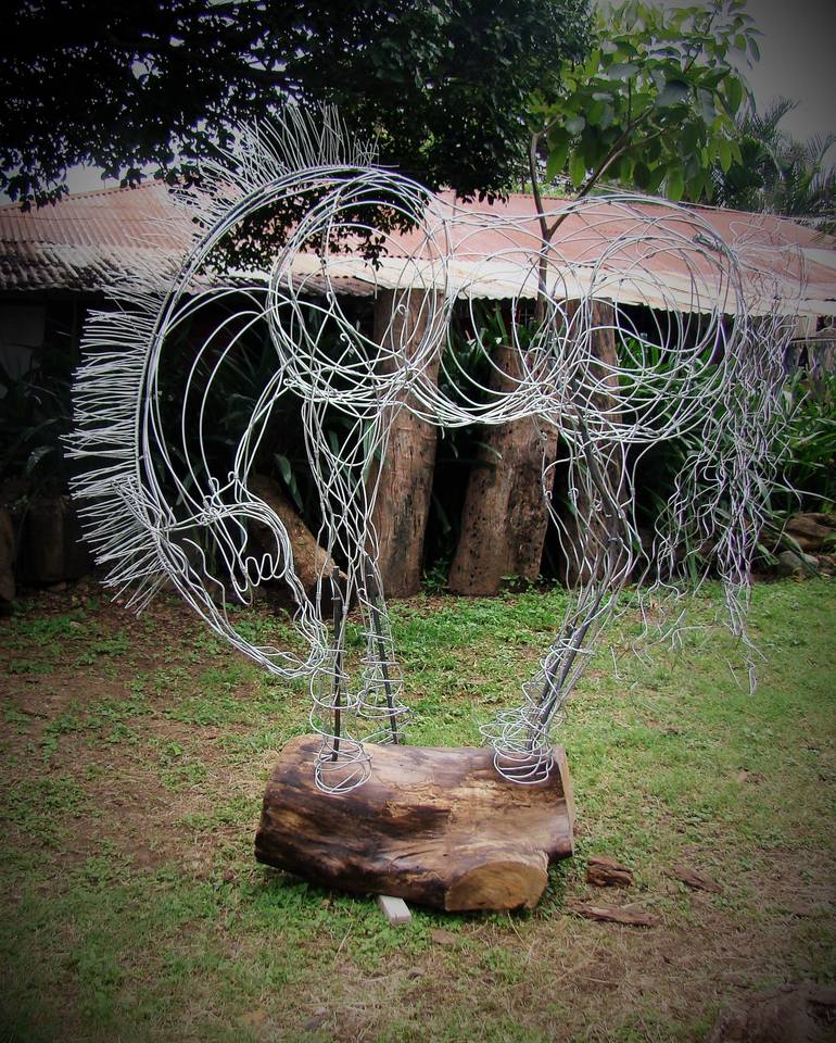 Original sculpture Horse Sculpture by Cynthia Saenz Sancho