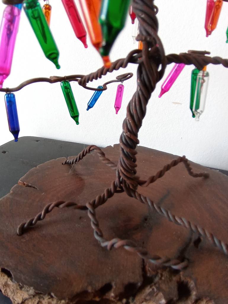 Original Figurative Tree Sculpture by Cynthia Saenz Sancho