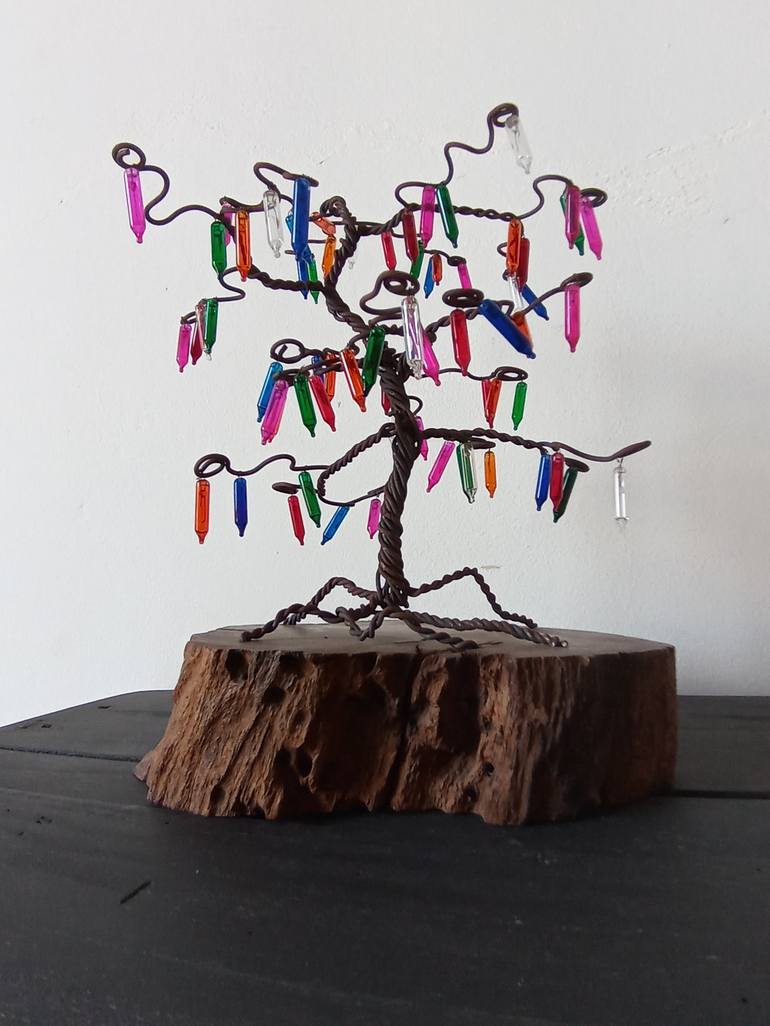 Original Tree Sculpture by Cynthia Saenz Sancho