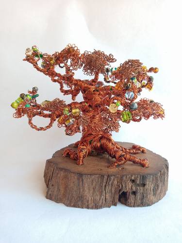 Copper Tree w/ Beads thumb