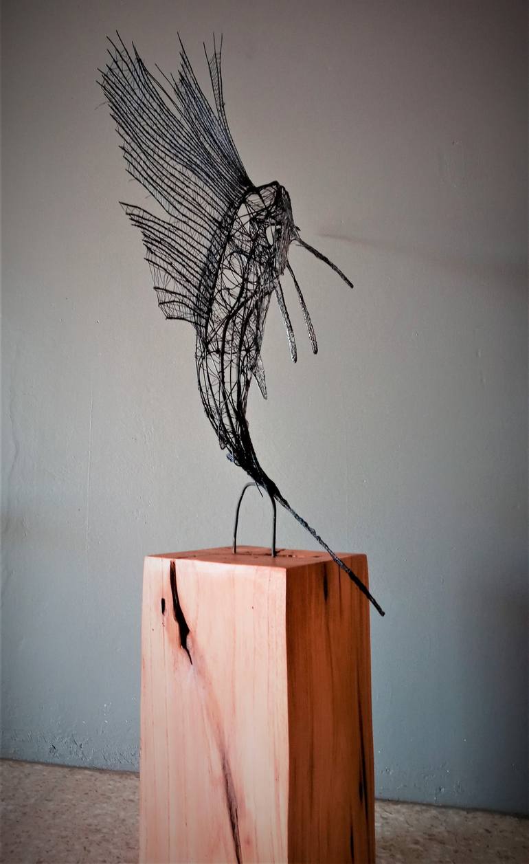SailFish Sculpture by Cynthia Saenz Sancho