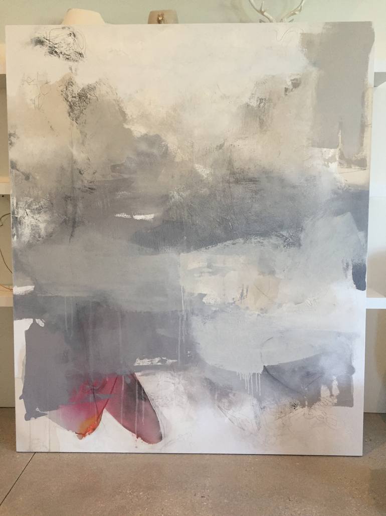 Original Abstract Expressionism Abstract Painting by Melissa Herrington
