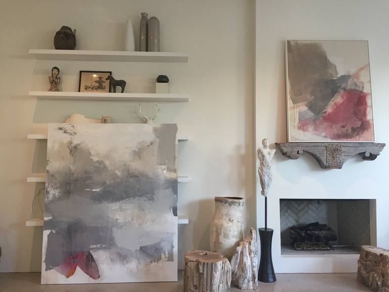 Original Abstract Expressionism Abstract Painting by Melissa Herrington