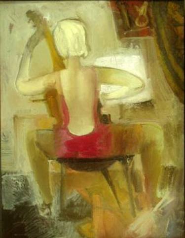 Original Expressionism Women Paintings by Alex Malyk
