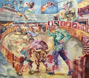 Print of Contemporary Sports Paintings by Lungu Alina Ada