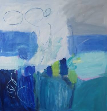Original Abstract Expressionism Abstract Paintings by Madeleine Bamfield-Dillon