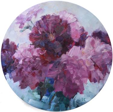 Original Impressionism Floral Paintings by Lena Cristiuc