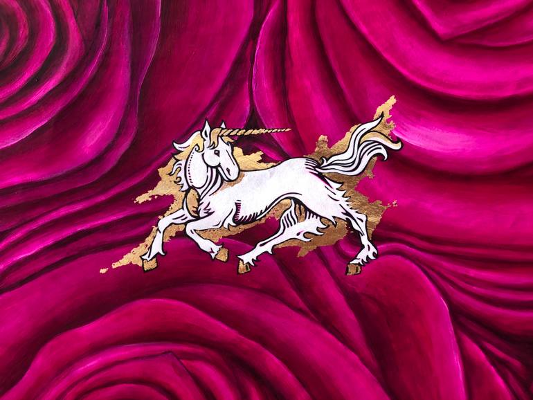 Original Classicism Classical Mythology Painting by Rula Kallirroi