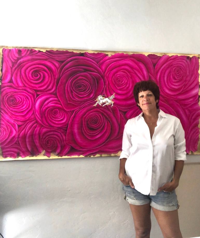 Original Classicism Classical Mythology Painting by Rula Kallirroi