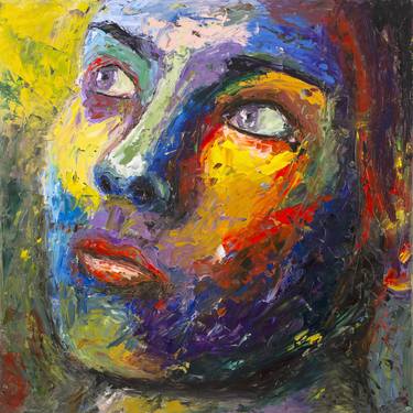 Original Abstract Portrait Paintings by Eric Buchmann