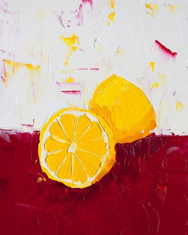 Original Expressionism Food Paintings by Eric Buchmann
