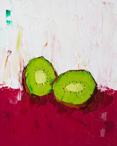 Original Abstract Food Paintings by Eric Buchmann