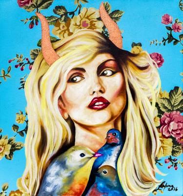 Print of Figurative Pop Culture/Celebrity Paintings by Paloma Rodriguez