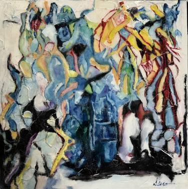 Original Abstract Painting by Deborah Sisco