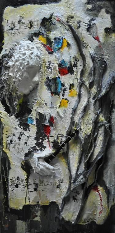 Original Abstract Expressionism Music Paintings by Deborah Sisco