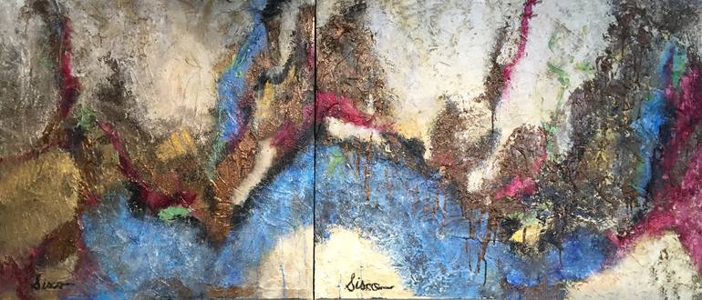 Original Abstract Painting by Deborah Sisco